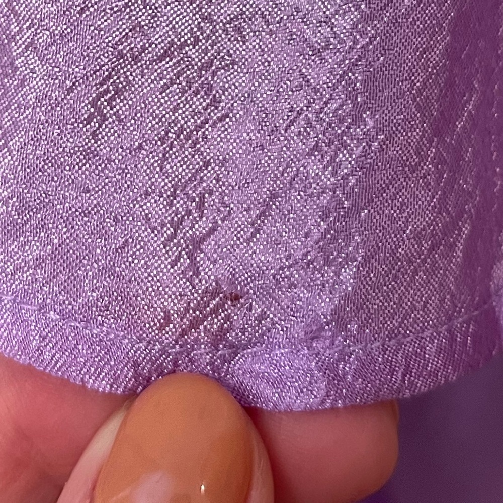 Hello Molly Lavender Ruffle Mini Dress - Picture 6 of 6